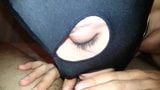 Masked Cheating Wife Deepthroats Lover's Cock snapshot 7