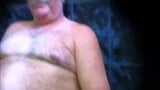 Papi gordo en sauna snapshot 7