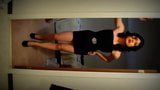 Crossdresser Katilyn In Black Party Dress snapshot 8