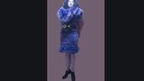 女装フェチのふわふわウール、巨大でヘビー。毛皮のニューハーフ snapshot 6