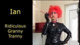 Ridiculous Granny Tranny - long cigarette holder snapshot 4