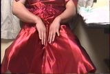 Rotes Partykleid Masturbation4 snapshot 2