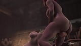 DesireSFM - Futa 10 pouces de baise intense en gorge profonde - 3d Futa Best Deepthroat snapshot 13