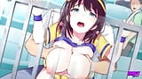 Before Going To The Field To Watch The Game, Busty Babe Already Gets Her Throat Fucked - Hentai Pros snapshot 12