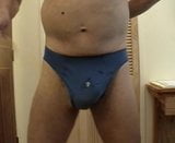 Edging in Blue Undies snapshot 12