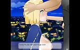 Android 18 Feeds on a Big Cock with Her Throat - Sdt snapshot 12