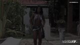 Ebony Teresa Hardcore am Pool gebumst snapshot 1