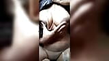 テルグ語ホットガールフレンドは巨乳ふくらんでいる乳首タイトな猫ペッダサンドルパイパンプク淫語テルグ語ファッカー snapshot 2