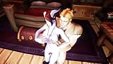 Draenei, fille, masturbation avec la cuisse - parodie warcraft snapshot 15