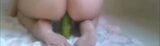 9 inch cucumber  inside my pussy snapshot 8