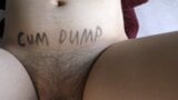 Bodywriting en cumshot gangbang voor slet stiefmoeder! rollenspel snapshot 6