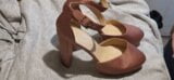 Pair 3 of 20 - New Look Satin Block Heels Used & Abused snapshot 4