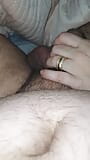 Bucharest whore makes an old man's paw  snapshot 2