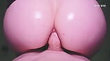 Pantat besar Tifa Lockhart yang berminyak menunggang zakar gemuk, menikmati dubur kasar dan pancutan mani pada kaki snapshot 17