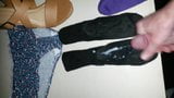 Jerking off on girls socks 2 snapshot 9