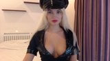 Sexysweetnastya teasing in new cop outfit snapshot 1