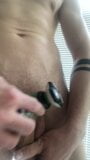 Shaving my balls and cock, getting ready for recording more naughty content for you, real amateur. TheSexyJ snapshot 2