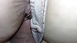 चूत में दोहरी वीर्य, रेशमी पैंटी, चूत snapshot 3