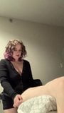 Curvy domme clava trans sub puta en hotel con su cinturón snapshot 12