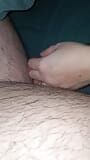 Step mom risky handjob under blanket make step son dick hard snapshot 7