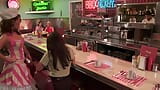 Gemma Massey, Isis Love And Krissy Lynn Get Down In A Diner snapshot 2