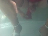 DILDO UND HEEL FICK IM POOL 01 snapshot 5