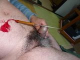 Japanese old man erect penis Close-up slide show snapshot 3