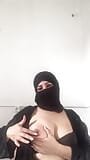 Tunisian woman takes oil on her ass and fingers herself snapshot 3