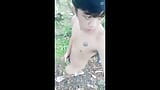 Asiático gay adolescente con chico en sesiones al aire libre i snapshot 8
