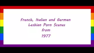 Free watch & Download Lesbian scenes from the year 1977