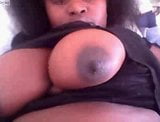 Busty Black Babe on webcam snapshot 9