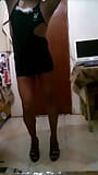 Joselynne Cd Dark Xmas Time Happy In Mini Dress snapshot 5