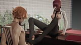 Makima Fucks Denji l Hentai無修正3D SFMゲーム snapshot 3