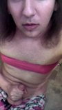 Chloey The Crossdresser Cums On Her Herself snapshot 4