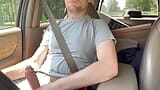 Driving with my hard cock out snapshot 1