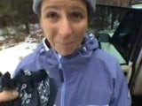 Milf outdoor winter handjob facial snapshot 10