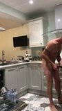 Nudist in kitchen snapshot 11