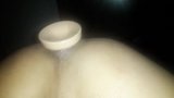 Fist-Dildo in Sauna Kabine snapshot 1