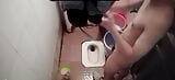 Classmate showers at school, long and black dick looks good snapshot 9