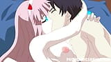 Chérie dans la parodie porno Franxx Xxx - Zero Two et Hiro se fait baiser, animation complète non censurée (anime hentai) (sexe hard) snapshot 12