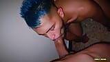 Facial Hot Twink Juan Yepes Sucking Camilo Brown Big Uncut Cock And Getting His Face Covered In Cum snapshot 4