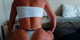 Twerk latihan booty shake g-string thong celana dalam snapshot 4