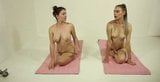 Naked yoga instructor snapshot 11