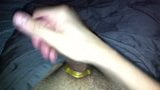 long sloppy uncut cock ring cumshot snapshot 2