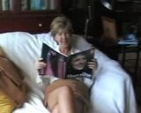 British wife great crossed stocking clad legs snapshot 4