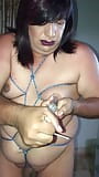 Dildo - Gaby Monserrat - Chubby Crossdresser 33 CM Dildo and Nipple Sucking snapshot 7