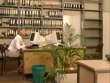 Lesbian in office with cucumber snapshot 1