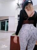 tranny girl in a public square showing her ass to those who pass anal snapshot 6