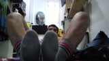 SWEATY SPORT SOCKS IN MY BED snapshot 5