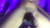 (OF) LM Liz Big Dick Ebony Solo Closeup Cum snapshot 14